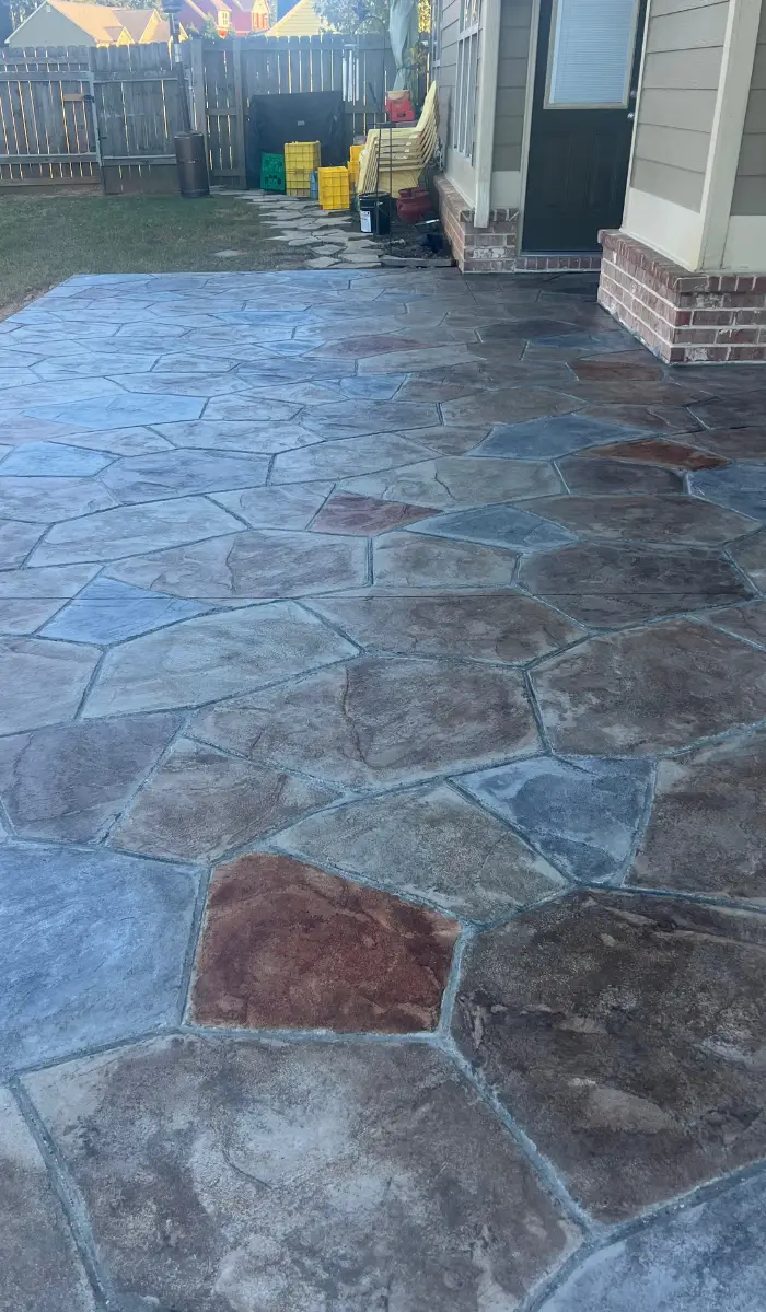 Concrete Stamping services done by experts of New Beginnings Concrete