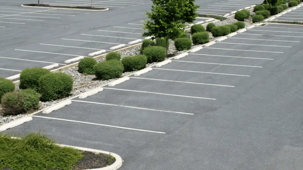 Concrete parking lot construction services