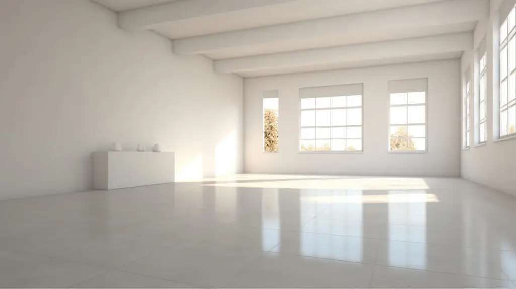 Home epoxy floor installed